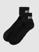 BOSS Sneakersocken im 2er-Pack in Black, Größe 39-42