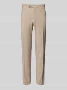 CG - Club of Gents Stoffhose mit Bundfalten Modell 'Cedric' in Beige, ...