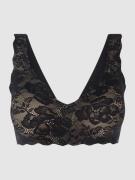LASCANA Soft-BH aus Mikrofaser in Black, Größe L