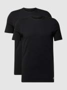 ADIDAS SPORTSWEAR T-Shirt mit Baumwolle im 2er-Pack in Black, Größe L