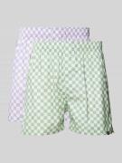 POCKIES Boxershorts mit Label-Detail im 2er-Pack in Gruen, Größe L