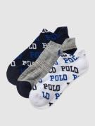 Polo Ralph Lauren Underwear Sneakersocken mit Label-Stitching im 3er-P...