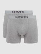 Levi's® Trunks mit Stretch-Anteil im 2er-Pack in Mittelgrau Melange, G...