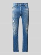 ELIAS RUMELIS Comfort Fit Mid Rise Jeans im Destroyed-Look Modell 'Fre...