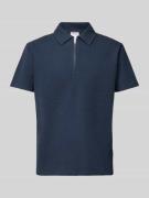 SELECTED HOMME Poloshirt mit kurzem Reißverschluss Modell 'SANDER' in ...