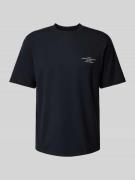 Jack & Jones Premium T-Shirt mit Label-Print und Rundhalsausschnitt in...