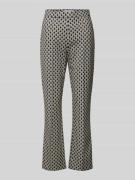 Raffaello Rossi Bootcut Hose mit fixierten Bundfalten Modell 'MACY' in...