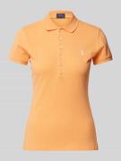 Polo Ralph Lauren Poloshirt aus reiner Baumwolle mit Label-Stitching M...