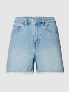 Tom Tailor Denim Jeansshorts mit Label-Patch in Jeansblau, Größe S