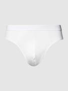 Mey Slip mit Logo-Bund in Weiss, Größe S