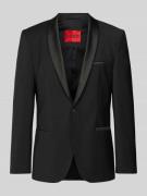 HUGO Slim Fit Sakko mit Brustleistentasche in Black, Größe 102