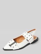 Steve Madden Ballerinas mit strukturierter Sohle Modell 'AVE' in Weiss...