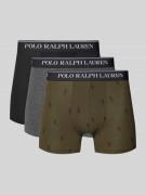 Polo Ralph Lauren Underwear Trunks mit elastischem Label-Bund im 3er-P...