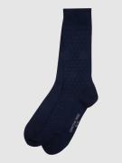 Christian Berg Men Socken mit Allover-Print im 2er-Pack in Marine, Grö...