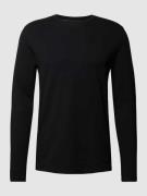 Christian Berg Men Longsleeve mit Rundhalsausschnitt in Black, Größe M