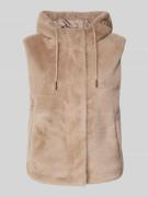 monari Weste mit Kapuze in Beige, Größe 40