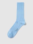 Falke Socken mit Woll-Anteil Modell 'ClimaWool' in Blau, Größe 41/42