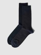 Christian Berg Men Socken mit Stretch-Anteil im 2er-Pack in Dunkelbrau...