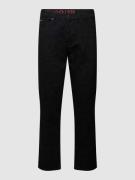 HUGO Jeans mit Label-Details Modell 'HUGO' in Black, Größe 30/32