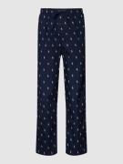 Polo Ralph Lauren Underwear Pyjama-Hose mit Allover-Logo Modell 'WOVEN...