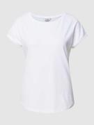 B.Young T-Shirt mit Rundhalsausschnitt in Weiss, Größe L
