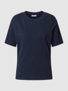 Marc O'Polo Denim Regular Fit T-Shirt mit Label-Detail in Marine, Größ...