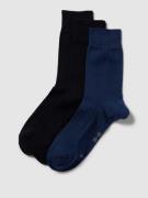 s.Oliver RED LABEL Socken mit Stretch-Anteil im 3er-Pack in Dunkelblau...