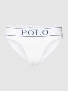 Polo Ralph Lauren Slip mit Logo-Print Modell 'Modern Brief' in Weiss, ...