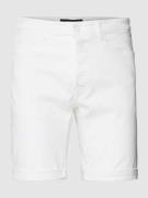 Replay Jeansshorts in 5-Pocket-Design in Weiss, Größe 38