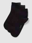 camano Socken mit Stretch-Anteil im 3er-Pack in Black, Größe 35-38