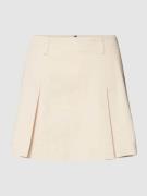 Tommy Hilfiger Minirock mit gelegten Falten Modell 'CHINO' in Sand, Gr...