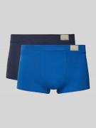 Sloggi Trunks mit Teilungsnähten im 2er-Pack in Blau, Größe M
