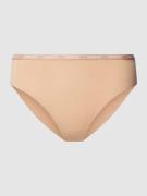 Guess Slip mit elastischem Logo-Bund Modell 'DARCEY BRIEF' in Beige, G...