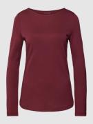 Christian Berg Woman Longsleeve mit U-Boot-Ausschnitt in Bordeaux, Grö...