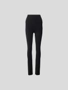 Victoria Beckham Leggings aus Viskose-Mix in Black, Größe 32