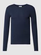 Schiesser Longsleeve mit geripptem Rundhalsausschnitt Modell 'Ludwig' ...