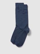 BOSS Socken mit Strukturmuster im 2er-Pack in Blau, Größe 39-42