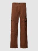 EIGHTYFIVE Regular Fit Cargohose mit Label-Applikation Modell 'Multi P...