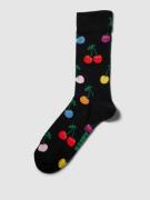 Happy Socks Socken mit Allover-Muster in Black, Größe 41-46