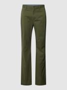 Tommy Hilfiger Chino in unifarbenem Design Modell 'DENTON' in Oliv, Gr...