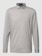 Polo Ralph Lauren Poloshirt mit kurzer Knopfleiste in Mittelgrau, Größ...