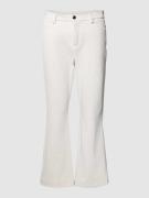 MAC Stoffhose mit ausgestelltem Bein Modell 'AIDA KICK' in Offwhite, G...