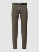 Lindbergh Classic Fit Chino mit Gesäßtaschen in Oliv, Größe 30/30