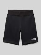 The North Face Sweatshorts mit Label-Stitching in Black, Größe XXL