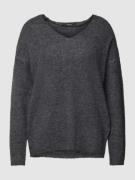 Vero Moda Strickpullover mit Strukturmuster Modell 'CREWLEFILE' in Mit...