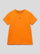 Polo Ralph Lauren Teens T-Shirt mit Logo-Stitching in Orange, Größe S