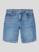 Tommy Hilfiger Teens Jeansshorts mit Label-Detail in Bleu, Größe 140