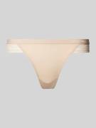 TOMMY HILFIGER String mit Spitzenbesatz Modell 'TAILORED COMFORT THONG...