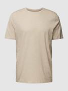 MCNEAL T-Shirt in melierter Optik in Beige, Größe XXL