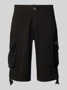 Alpha Industries Regular Fit Cargoshorts mit Tunnelzügen Modell 'JET S...